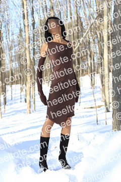Look 2 of How to                        Take Stylish Photos in the Snow  heeltote.com