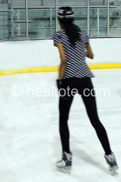 Look 1 of What to                        Wear When Ice Skating  heeltote.com