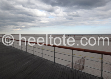 Jones                        Beach State Park boardwalk and shoreline                         heeltote.com