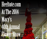 Heeltote.com At The                        2014 Macy's 40th Annual Flower Show                         heeltote.com
