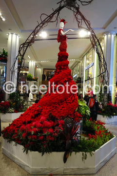 Macy's 40th Annual Flower Show entrance                           heeltote.com