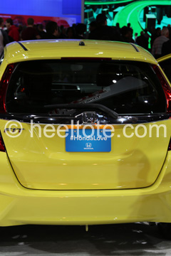 2015 Detroit Auto Show | Honda FIT #HondaLove Theme  heeltote.com