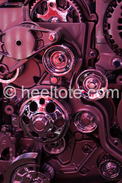 Pink Engine photo by heeltote  heeltote.com