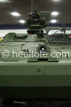 2015 Detroit Auto Show | Military Carrier Vehicle  heeltote.com