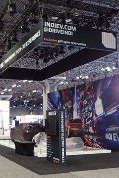 2022 New York International Auto Show at the Jacob Javitz Center | Independent Electric Vehicles  heeltote.com