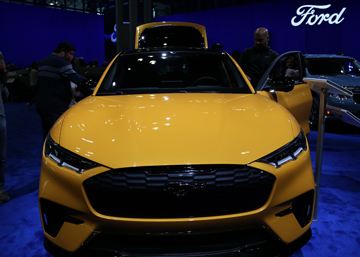 2022 New York International Auto Show at the Jacob Javitz Center | Ford.  Ford Mustang  heeltote.com