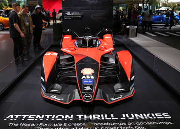 2022 New York International Auto Show at the Jacob Javitz Center | Nissan.  Nissan Formula-E For Thrill Junkies  heeltote.com