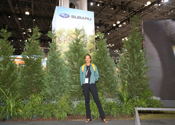 2022 New York International Auto Show at the Jacob Javitz Center | Subaru.  Live Plants  heeltote.com