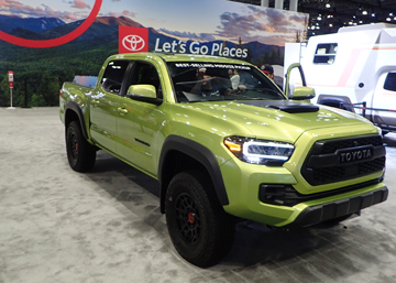 2022 New York International Auto Show at the Jacob Javitz Center | Toyota.  Green  heeltote.com