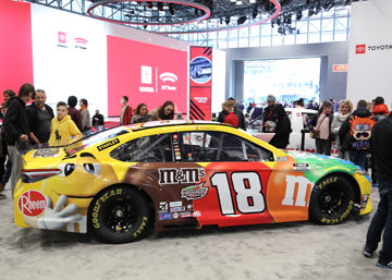 2022 New York International Auto Show at the Jacob Javitz Center | Toyota.  M&M Wrap  heeltote.com