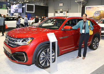 2022 New York International Auto Show at the Jacob Javitz Center | Volkeswagen.  Red   heeltote.com